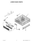 Diagram for 10 - Lower Rack Parts