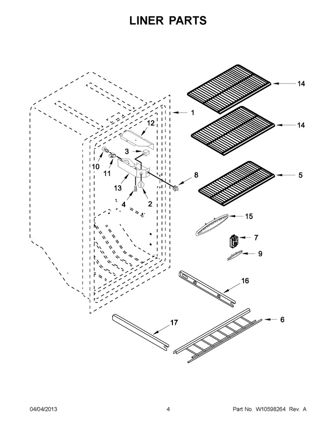 Diagram for EV180NZBQ00