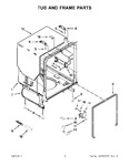 Diagram for 05 - Tub And Frame Parts