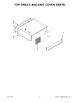 Diagram for 08 - Top Grille And Unit Cover Parts