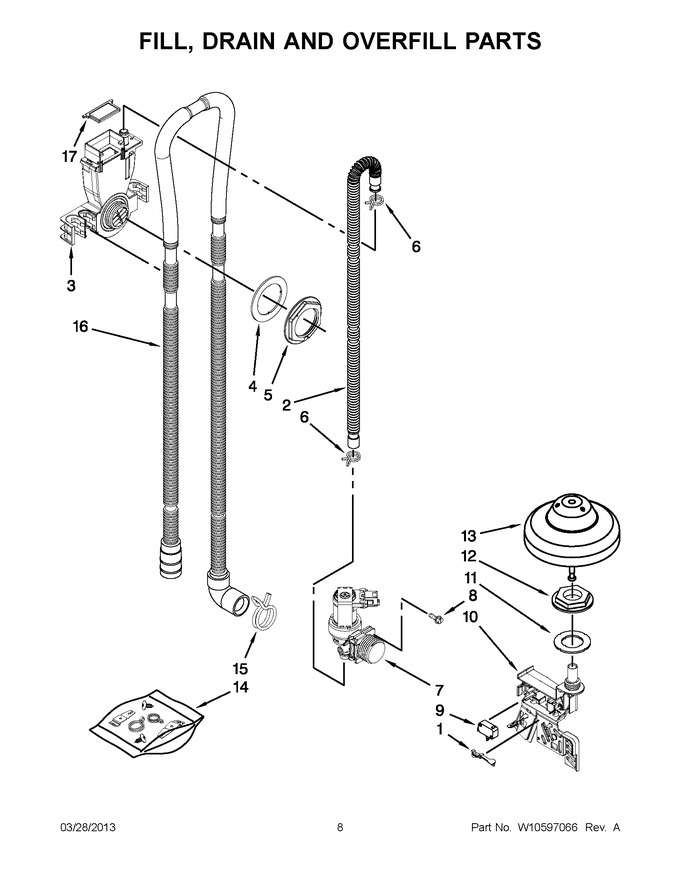 Diagram for KUDS30IXWH9