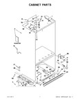 Diagram for 01 - Cabinet Parts