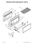 Diagram for 07 - Freezer Door And Basket Parts