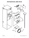 Diagram for 03 - Refrigerator Liner Parts