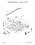 Diagram for 09 - Upper Rack And Track Parts