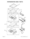 Diagram for 07 - Refrigerator Shelf Parts