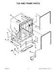 Diagram for 05 - Tub And Frame Parts