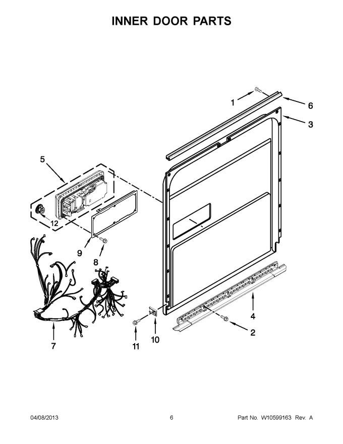 Diagram for KUDS35FXWH9