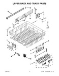 Diagram for 09 - Upper Rack And Track Parts