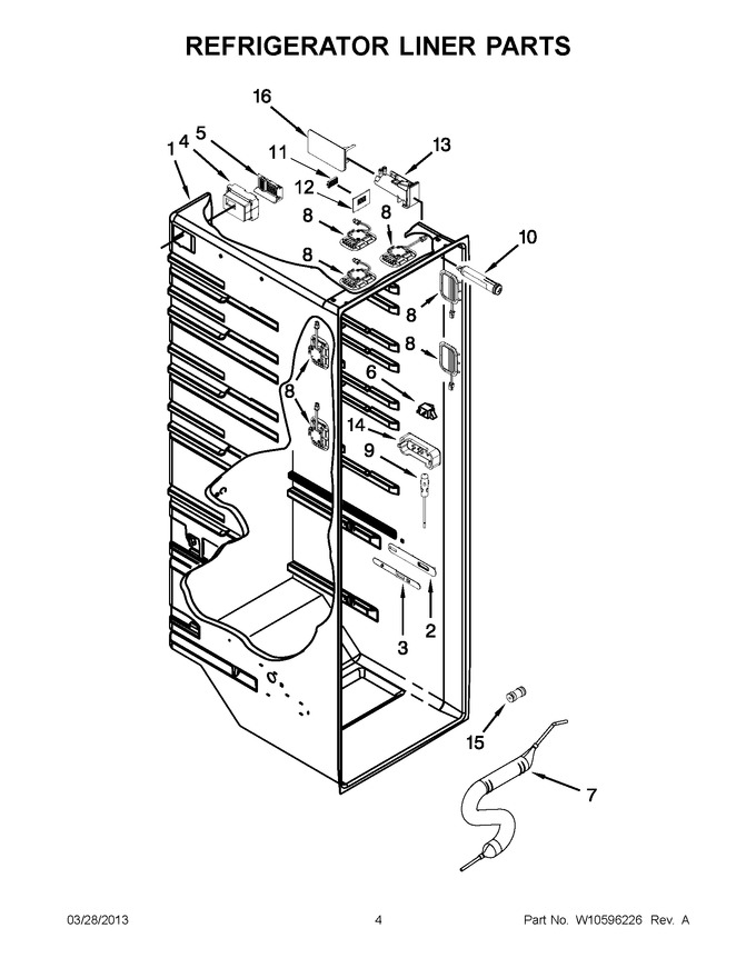 Diagram for WRS950SIAW00