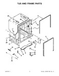 Diagram for 05 - Tub And Frame Parts