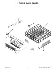 Diagram for 10 - Lower Rack Parts