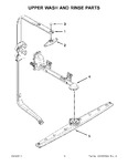 Diagram for 07 - Upper Wash And Rinse Parts