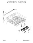 Diagram for 09 - Upper Rack And Track Parts