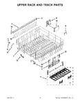 Diagram for 09 - Upper Rack And Track Parts