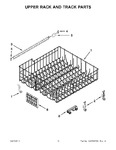 Diagram for 09 - Upper Rack And Track Parts