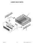 Diagram for 10 - Lower Rack Parts