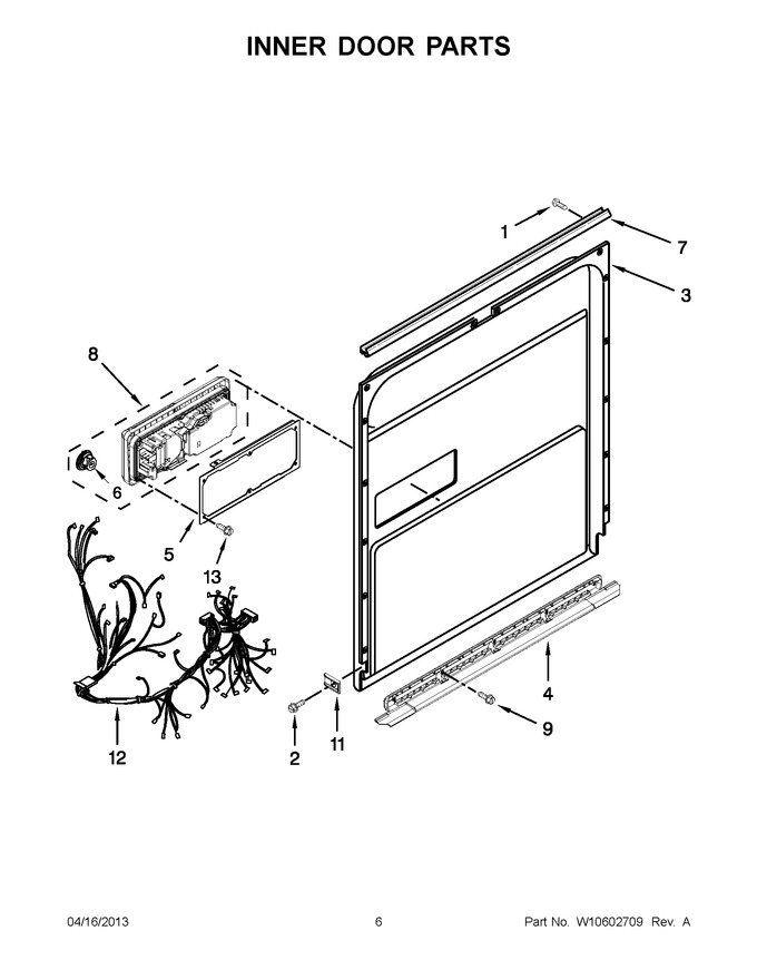 Diagram for WDT910SAYH2