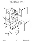 Diagram for 05 - Tub And Frame Parts