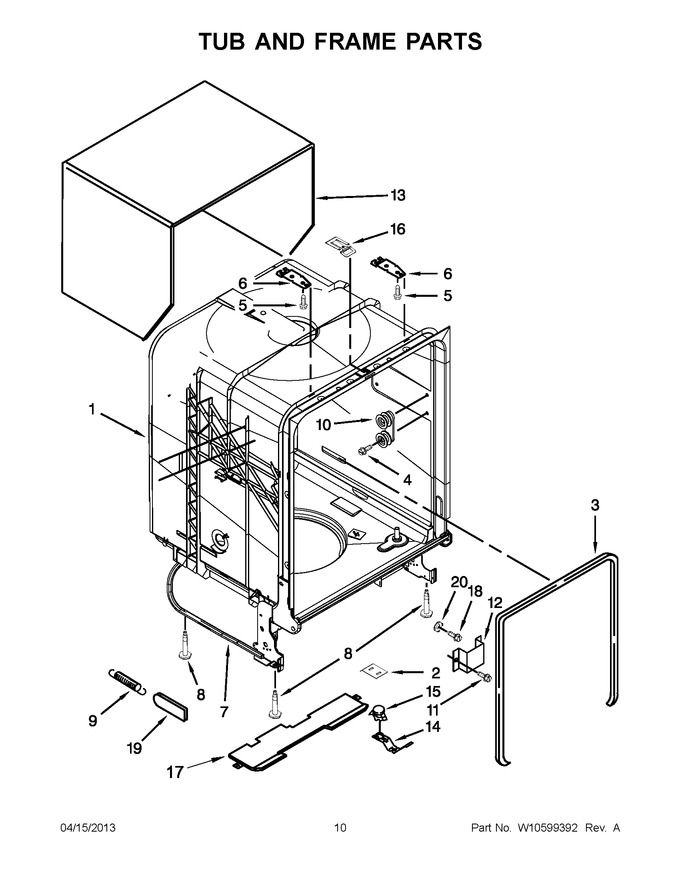 Diagram for WDF530PAYT5