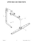 Diagram for 07 - Upper Wash And Rinse Parts