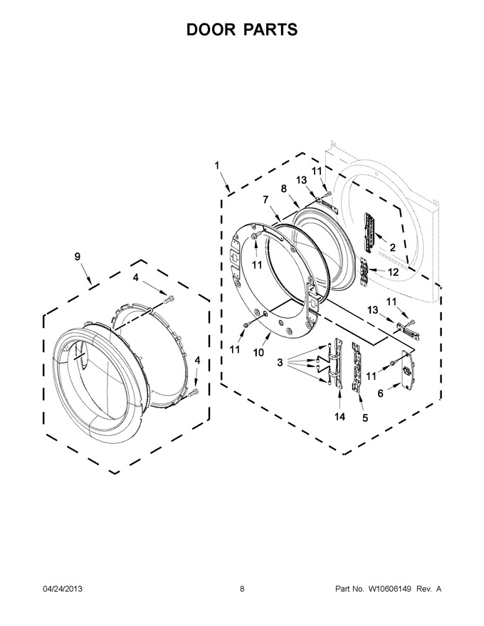 Diagram for WGD80HEBC0