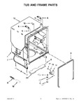 Diagram for 05 - Tub And Frame Parts