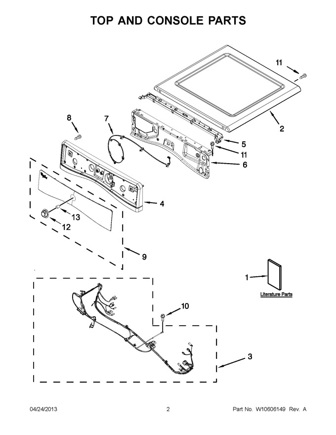 Diagram for WGD80HEBC0