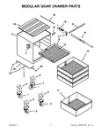 Diagram for 01 - Modular Gear Drawer Parts