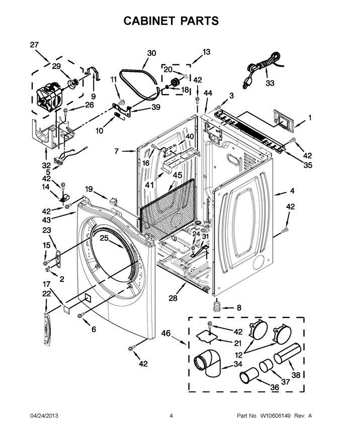 Diagram for WGD80HEBW0