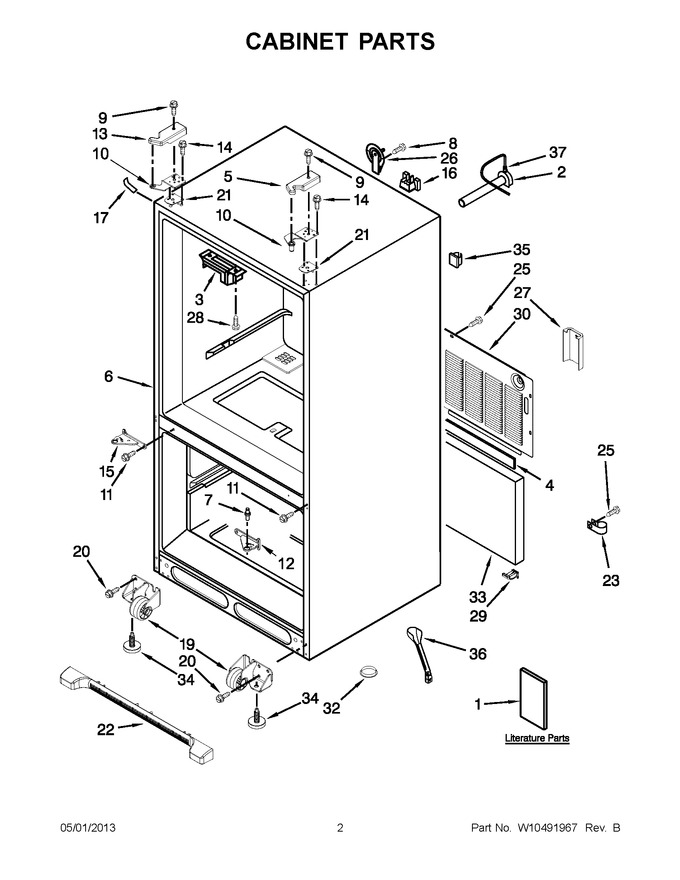 Diagram for KBFS22EWMS5