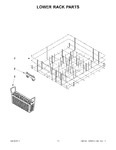 Diagram for 10 - Lower Rack Parts