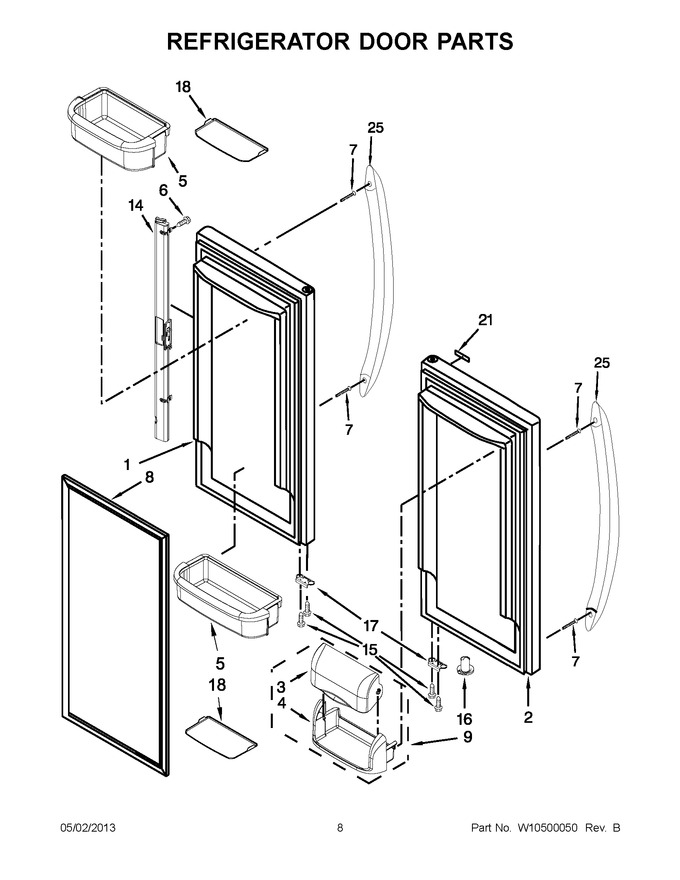 Diagram for KBFS22EWMS7