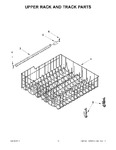 Diagram for 09 - Upper Rack And Track Parts