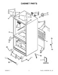 Diagram for 01 - Cabinet Parts