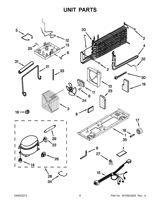 Diagram for W8RXNGMWD04