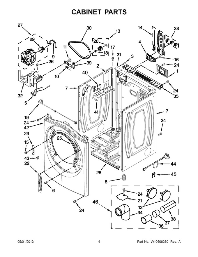 Diagram for YWED70HEBW0