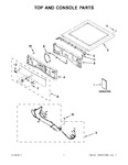 Diagram for 01 - Top And Console Parts