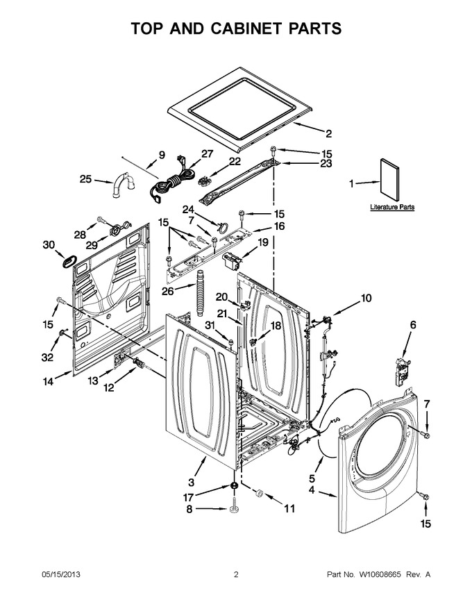 Diagram for WFW80HEBW1