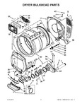 Diagram for 04 - Dryer Bulkhead Parts