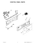 Diagram for 03 - Control Panel Parts