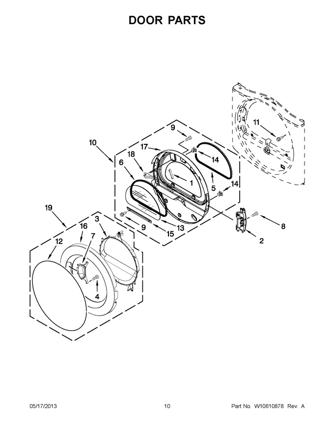 Diagram for WGD9050XW2