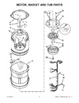 Diagram for 03 - Motor, Basket And Tub Parts