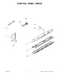 Diagram for 06 - Control Panel Parts