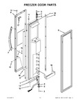 Diagram for 10 - Freezer Door Parts