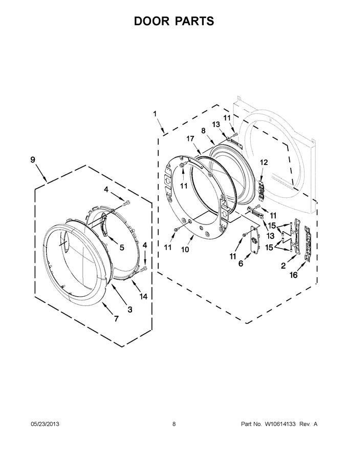 Diagram for WGD88HEAC1