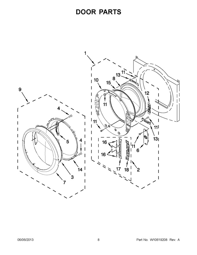 Diagram for WGD96HEAU2