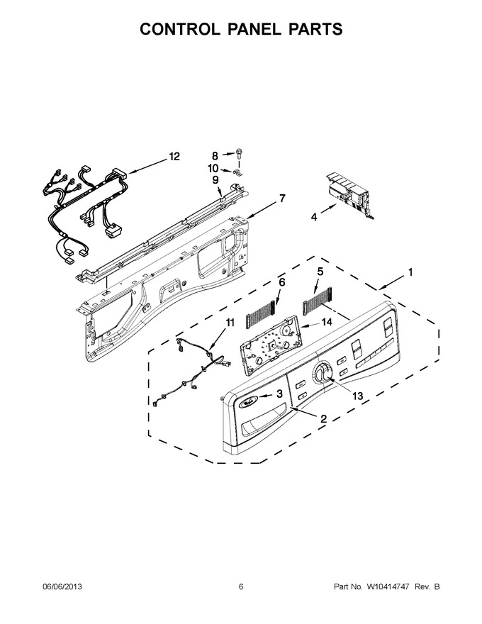 Diagram for WFW97HEXW2