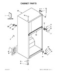 Diagram for 01 - Cabinet Parts