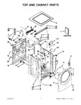 Diagram for 01 - Top And Cabinet Parts